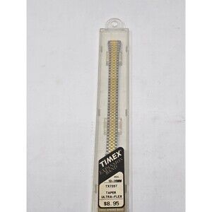 10-14mm Timex Expansion Band Stainless Steel Two Tone Ladies Watch Band TX725T